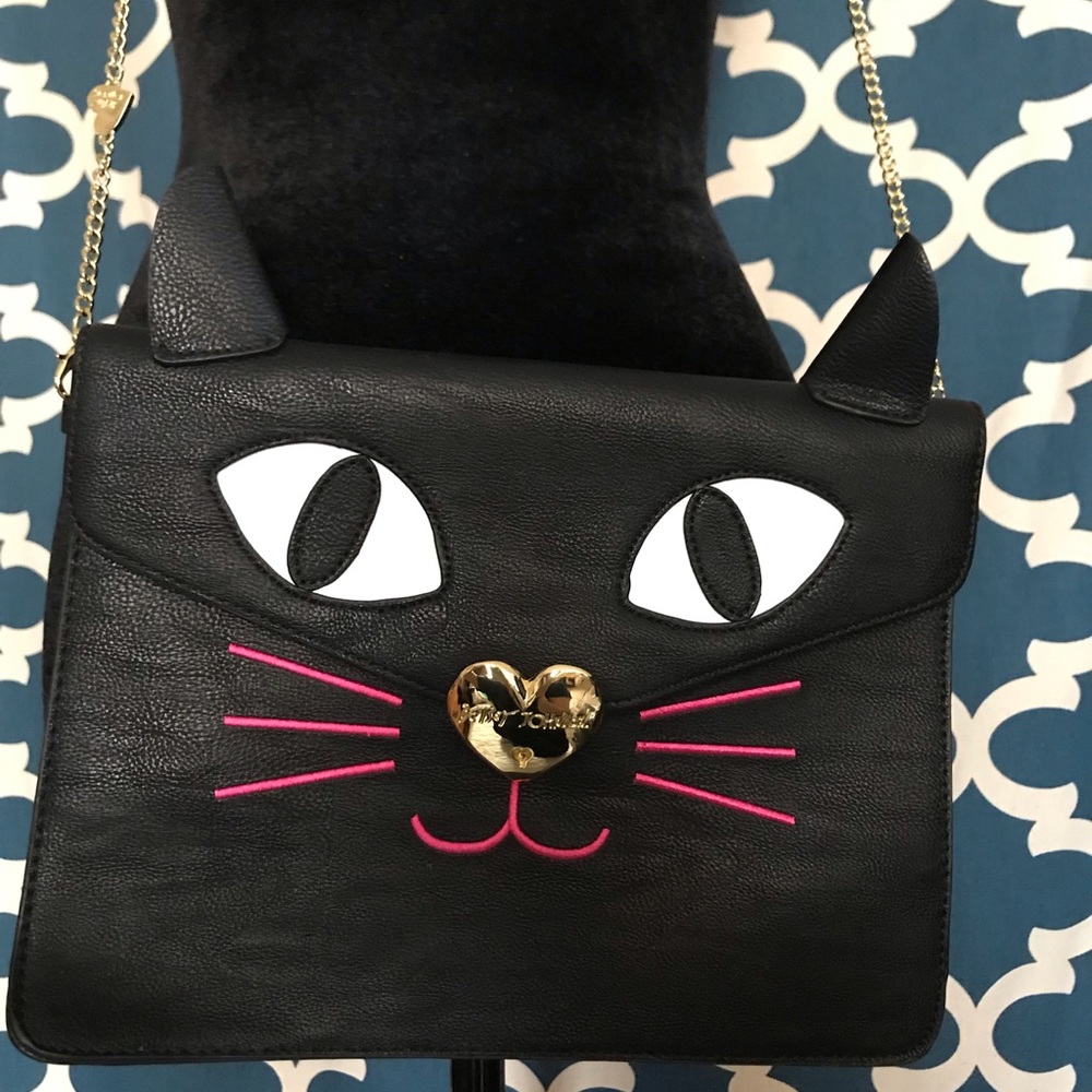Betsy Johnson Kitty Cat Crossbody Bag - Meow ;D
